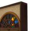 Handcrafted Persian Wooden Wall Key Holder with Traditional Style Cottage Design