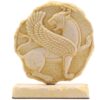 Ancient Persian Inscription Replica Lion in a Golden Cup