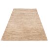 Authentic Handwoven Persian Minimalist Gabbeh Rug - Solid Cream Wool