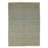 Authentic Handwoven Persian Minimalist Gabbeh Rug - Solid Green Wool