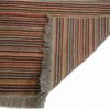 Authentic Handwoven Persian Striped Gabbeh Rug in Red - Wool