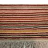 Authentic Handwoven Persian Striped Gabbeh Rug in Red - Wool