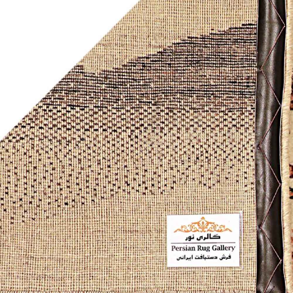 Authentic Handwoven Persian Tree of Life Gabbeh Rug – Brown Wool
