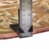 Salmon Bordered Kilim Rug from Fars - Authentic Handwoven Persian Wool