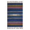 Blue Striped Kilim Rug from Lorestan - Authentic Handwoven Persian Wool