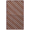 Geometric Sirjan Kilim Rug - Authentic Handwoven Persian Wool Design