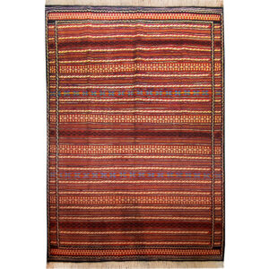 Striped Kilim Rug – Authentic Handwoven Persian Wool Quality Design