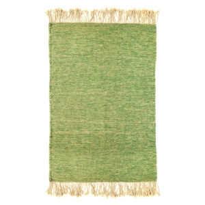 Light Green Kilim Rug from Khorasan – Authentic Handwoven Persian Wool