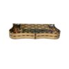 Artisan-Crafted Inlaid Marquetry Persian Backgammon Board with Persian Miniature Khatam-kari