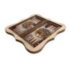 Inlaid Marquetry Backgammon Board Chovgan Design & Traditional Khatam-kari