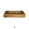 Backgammon & Chess Board Handcrafted from Walnut Wood Pichak