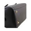 Handcrafted Leather Bauletto Handbag with Top Handle for Women