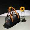 Bauletto Leather Handbag with Double Handles: Classic Style