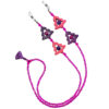 Beaded Glasses Chain – Pink Crystal Beads