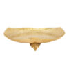 Brass Serving Stand for Sweets with Intricate Engraving Elegance