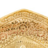 Brass Serving Stand for Sweets with Intricate Engraving Elegance