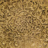 Brass Serving Stand with Intricate Engraving Elegance