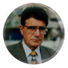 Persian Button Pin with Mohammad-Reza Shajarian Print