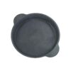 Cast Iron Skillet Pan for Camping & Outdoor Cooking – 32 cm