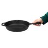 Round Cast Iron Skillet Pan for Camping – 26 cm