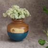 Decorative Wooden Vases, Expertly Handcrafted with Natural Solid Wood and a Pottery-Inspired Design for Bouquets