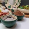Elegant Haft-seen Set Dishes with Mirror Suitable for Nowruz
