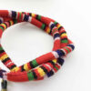 Glasses Strap – Red Striped Design