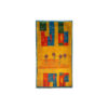 Handwoven Persian Pictorial Gabbeh Rug - Abstract Floral Yellow Wool