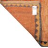 Authentic Handwoven Persian Minimalist Gabbeh Rug - Bordered Red Wool