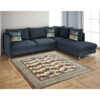 Genuine Handwoven Persian Minimalist Gabbeh Rug - Geometric Cream Wool