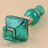 Glass Kerosene Oil Lamp Vintage Floral Design