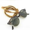 Handcrafted Glasses Strap – Baluchi Embroidery in Yellow & Purple