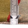Original Handwoven Persian Striped Gabbeh Rug in Orange - Wool