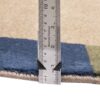 Genuine Handwoven Persian Minimalist Gabbeh Rug - Bordered Brown Wool