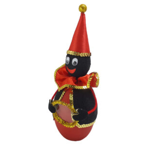 Persian Hajji Firuz Pottery Doll – Perfect for Nowruz and Haft-Sin Celebrations (Set of 2)