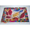 Persian Hand-Knotted Patchwork Carpet Barg Riz