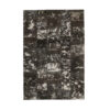 Vintage Persian Hand-Knotted Patchwork Carpet Shadow