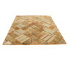 Vintage Persian Hand-Knotted Patchwork Carpet Leila
