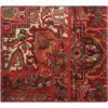Vintage Persian Hand-Knotted Patchwork Carpet Baharan