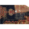 Vintage Persian Hand-Knotted Patchwork Carpet Saltanat