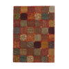 Vintage Persian Hand-Knotted Patchwork Carpet Samin