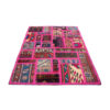 Vintage Persian Hand-Knotted Patchwork Carpet Zinat