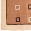 Brown Geometric Fars Kilim Rug - Authentic Handwoven Persian Cotton