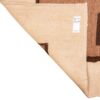 Brown Geometric Fars Kilim Rug - Authentic Handwoven Persian Cotton