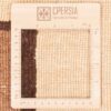 Brown Geometric Fars Kilim Rug - Authentic Handwoven Persian Cotton