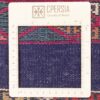 Contemporary Navy Blue Accent Kilim Rug from Golestan - Handwoven Persian Wool & Cotton