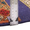 Contemporary Navy Blue Accent Kilim Rug from Golestan - Handwoven Persian Wool & Cotton