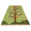 Bird Pattern Kilim Rug from Kerman - Authentic Handwoven Persian Wool