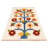 Kerman Floral Kilim Rug - Authentic Handwoven Persian Wool & Cotton