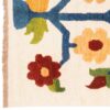 Kerman Floral Kilim Rug - Authentic Handwoven Persian Wool & Cotton
